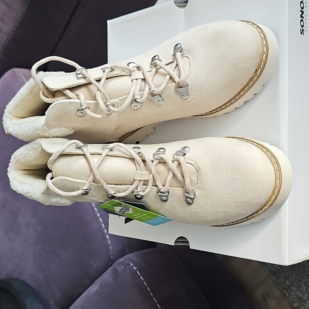 Sonoma Margarita Cream Ortholite Eco Winter Boots with Faux Fur - Picture 4 of 6